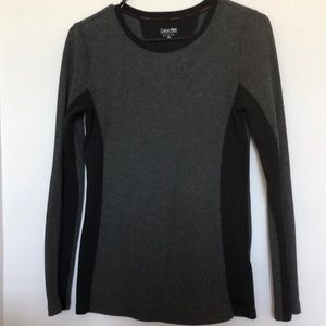 Calvin Klein Performance Waffle Crew Neck Size XS